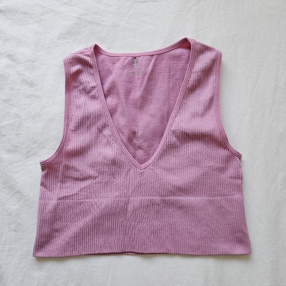 Pink Sleeveless Women's Top
